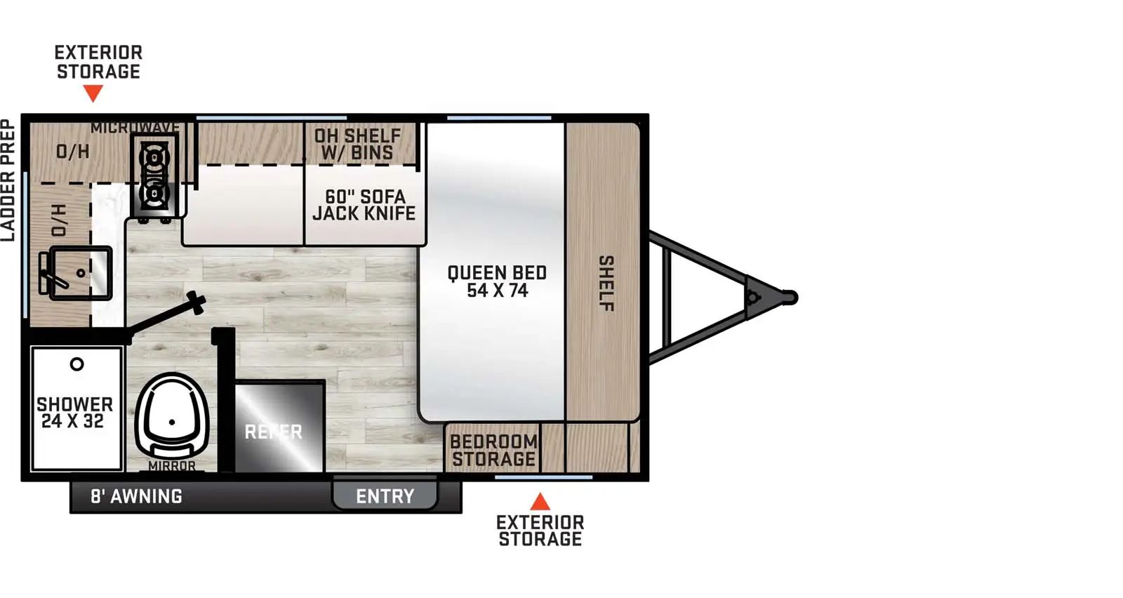 134RKX Floorplan Image